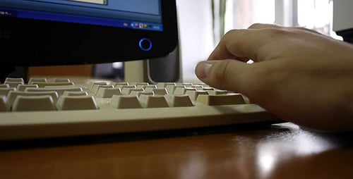 Working On PC In Office