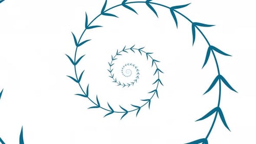 decorative spiral arrow infinity background