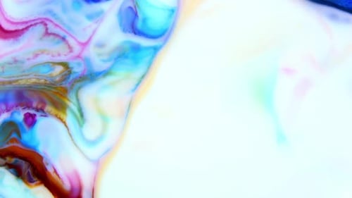 Abstract Chaotic Beauty Art Ink Spread Texture