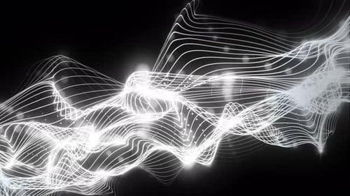 Abstrakte Linienpartikel Hintergrund