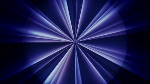 Pulsating Abstract Light Rays Background Loop