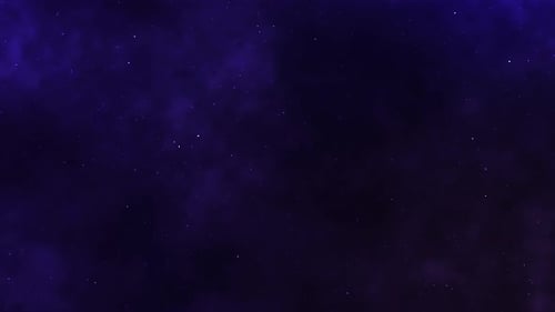 Cosmic Nebula Starfield Abstract Loop Background