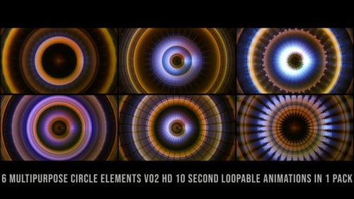 Multipurpose Circle Elements Pack V02
