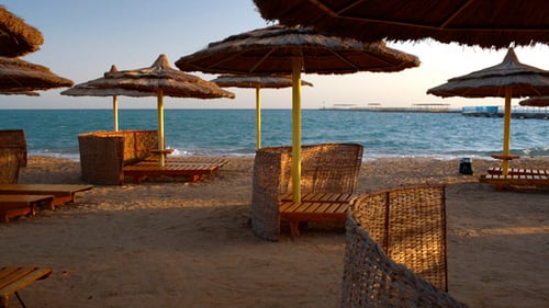 Place For Rest on Beach