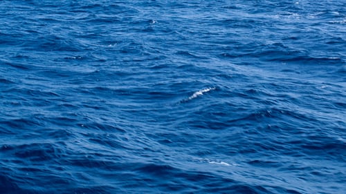 Blue Water Surface