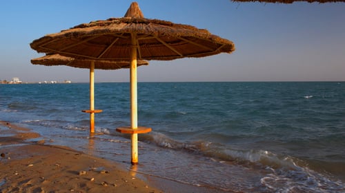 Liegewiese am Strand