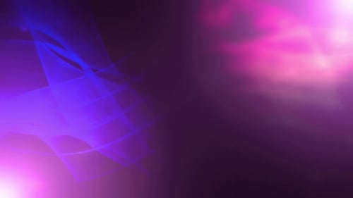 Glowing Abstract Light Lines Background Loop