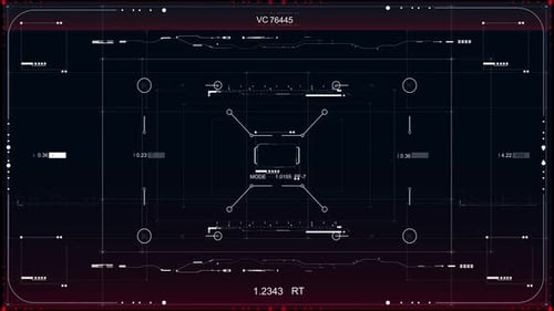 Ui Frame with Alpha channel 4k