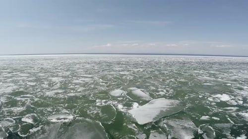 Breaking the Ice on a Large Lake Break Ice 02