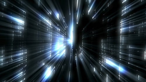 Ensemble de fond de lumières futuristes