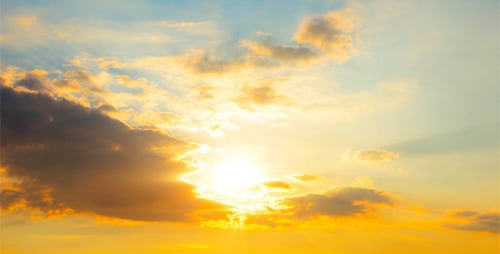 Sunset And Clouds 1