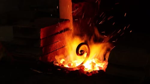 Metal Heating in Fiery Flames