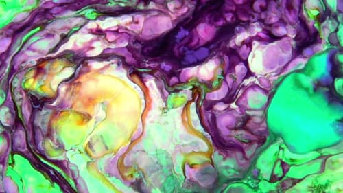Colorful Abstract Patterns in Motion