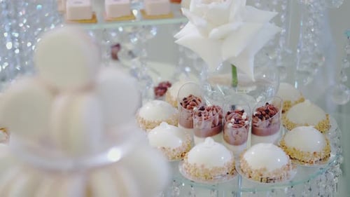 Candy Bar en el salón de banquetes