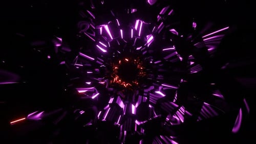 VJ Loop Awesome Fantastic Endless Tunnel