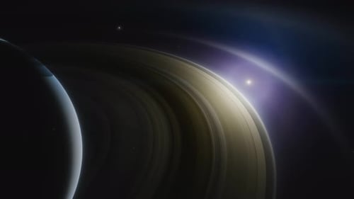 Saturn is a Huge Planet of the Solar System with Beautiful Rings