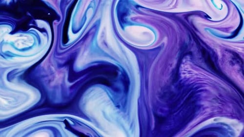 Bunte flüssige Tinte Farben Mischen Burst Swirl Fluid 68