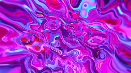 Vibrant Abstract Fluid Liquid Morphing Background Animation