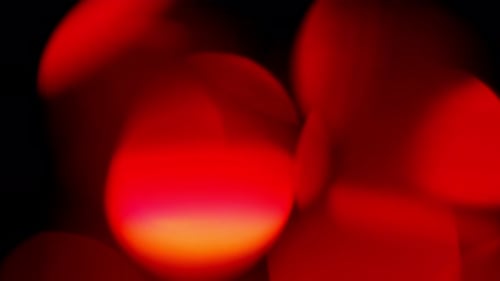 Multicolored Light Leaks Footage on Black Background Lens Studio Flare Leak Burst Overlays