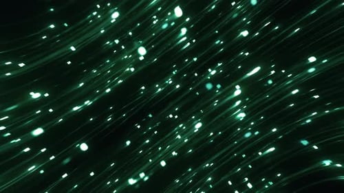 Abstract Techy Light Streak Loop 4K
