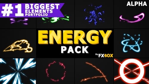 Animated Energy Elements Pack