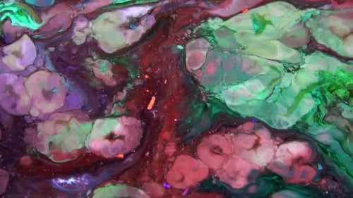 Diffusion abstrakter Farben