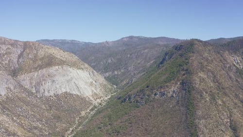 Mountain Range Aerial