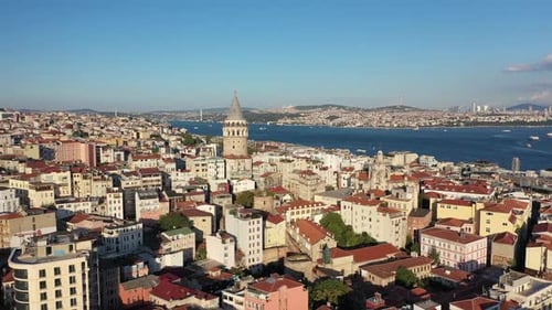 Galata Towers and Buildings
