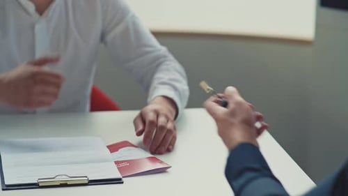 Close Up of Handshake