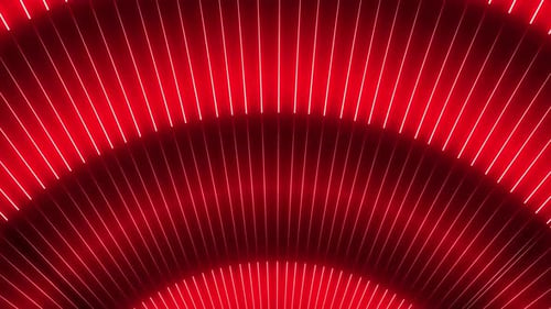 Glowing red color abstract line motion background. Vd 304