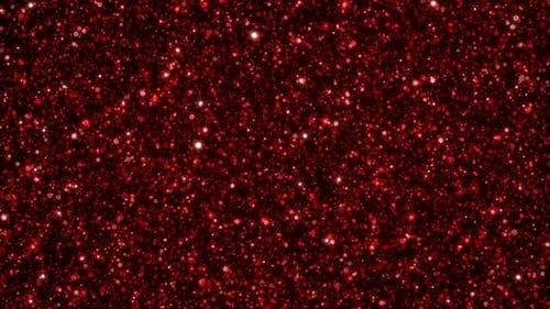 Red Abstract Generic Christmas Holidays Design Loop Background with Snowflake Pattern