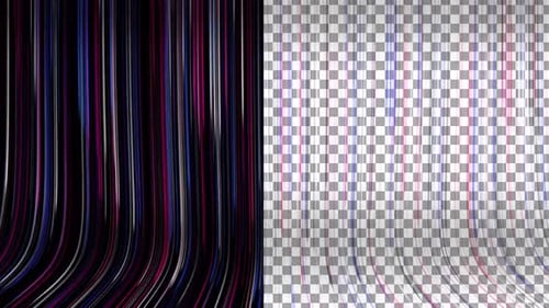Modern Animated Vertical Lines Loop Background