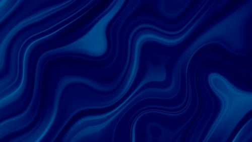 Abstract Fluid Blue Wave Motion Background