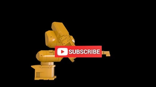 Robotic Arm and Youtube Subscribe