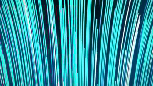 Blue Glow Lines Background