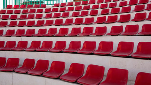 Empty Red Seats in Amphiater