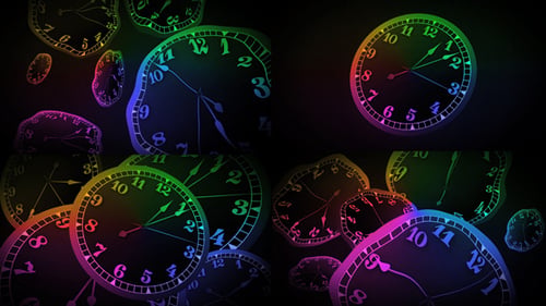 Pack de fond d'horloge