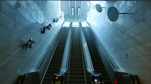 Escalator Lines in Building 2