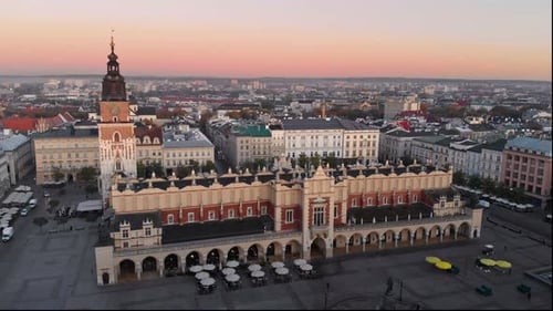 Market Square Krakow Poland