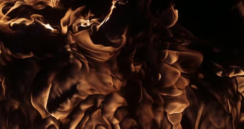 Hintergrund mit Feuer