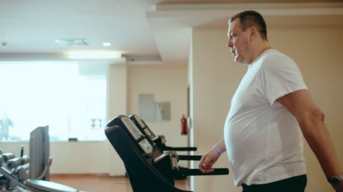 Exercising in A Gym