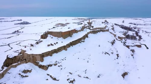 Van Castle auf Rocky Hill und Moscheen