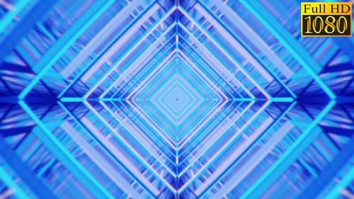Retrowave Kaleidoscope Vj Loops Pack V7