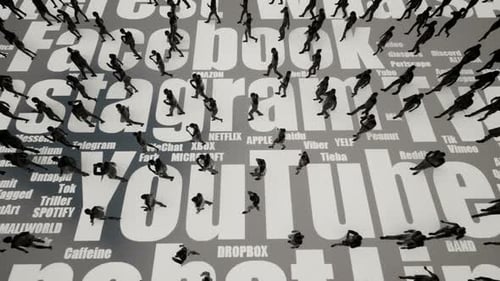 Global Crowd Walking on Technology Platform Word Cloud