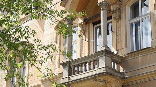 Old Architecture Balcony
