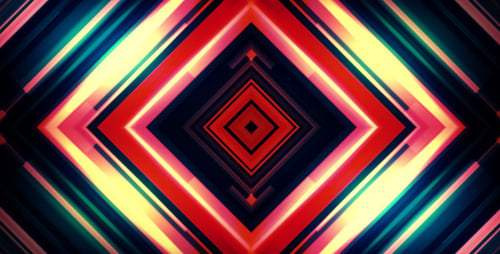 Neon-Box-Lichter