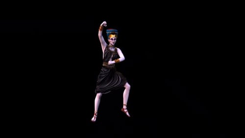 Danse Néfertiti 4 — Concept d'Halloween