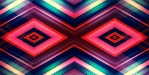 Abstract Neon Lights