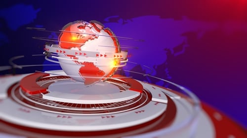 News Backdrop Seamlessly Loop V2