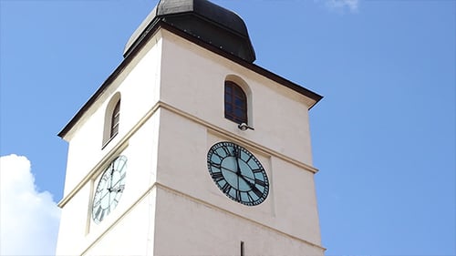 Wachturm der alten Uhr